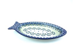 D74 Bunzlau ovale Serveerschaal 30x14,5cm 1821X Serveerschalen